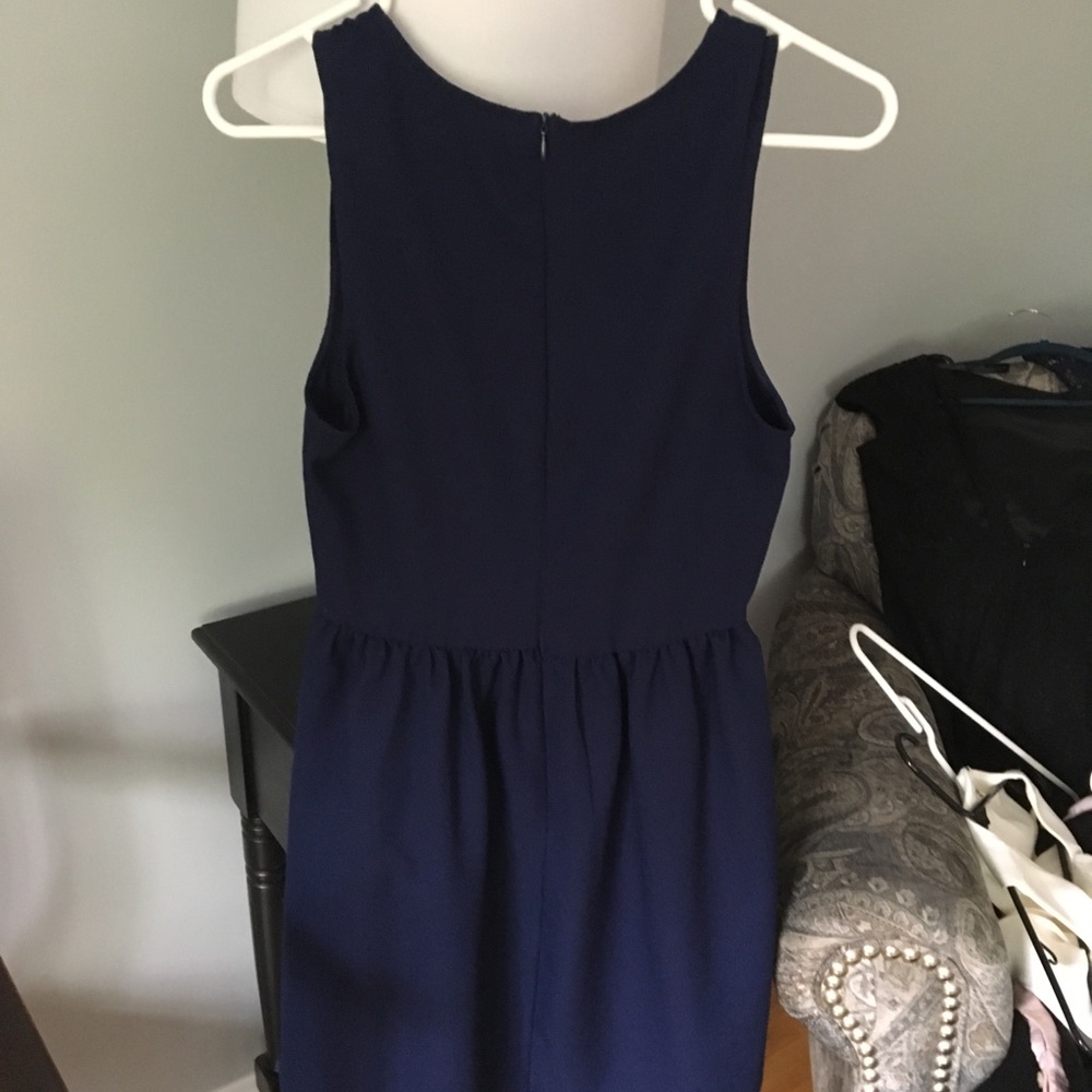 NEVER WORN navy blue preppy dress - Picture 2 of 2
